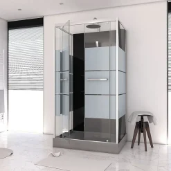 Aurlane Cabine de douche rectangle 110x80x225cm - SCRATCHY 110* Cabine De Douche