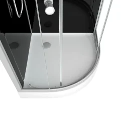 Aurlane cabine de douche ROUND SHADOW CORNER 90x90x230cm* Cabine De Douche