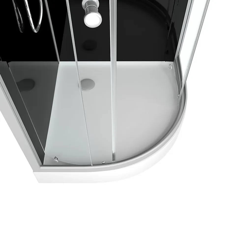 Aurlane cabine de douche ROUND SHADOW CORNER 90x90x230cm* Cabine De Douche