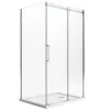 Idralite Cabine de douche 80x150CM H200 Verre Transparent 8mm Droite avec Easy-Clean mod. Prime Duo 1 Porte* Cabine De Douche