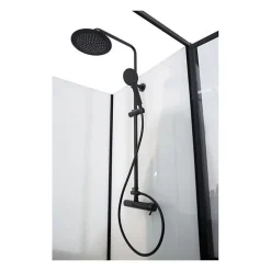 Gelco CABINE DE DOUCHE 90X120X220 STYLE INDUSTRIEL NOIR