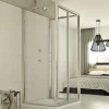 Idralite Cabine douche 3 côtés 70x70x70 CM H198 Transparent mod. Urban Trio