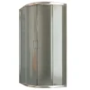 Idralite Cabine Douche Demi-Circulaire 80x80 H185 Opaque 6mm mod. Alabama