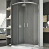 Idralite Cabine douche demi-circulaire 70x90 CM H185 granité C modèle Junior* Cabine De Douche