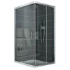 Idralite Cabine Douche 75x90 H185 Transparent 6mm mod. Alabama* Cabine De Douche