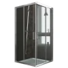 Idralite Cabine Douche 80x80 H185 Transparent 6mm mod. Alabama