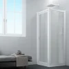 Forte Cabine paroi de douche pivotante 80x80 ouv. 80 CM H 190 en Acrylique mod. Sigma Duo