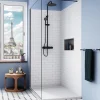 Ceramia Alda Receveur de douche 120x80cm en pierre de synthèse durable, blanc mat (ALD15-12080B)