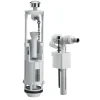 Siamp Chasse d'eau + robinet flotteur silencieux Optima S compact 95L