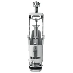 Flomasta Chasse d'eau 2", double bouton poussoir + étrier