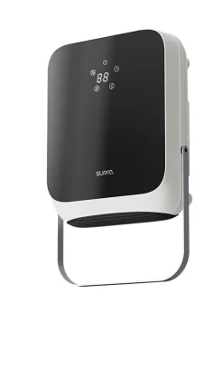 Supra France Chauffage d'appoint soufflant pour salle de bain 2000W avec porte serviette, Supra Berenice