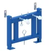 Laneri Châssis de bâti-support universal pour bidet suspendu complet de pieds supports réglables en acier inoxydable