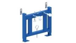 Laneri Châssis de bâti-support universal pour bidet suspendu complet de pieds supports réglables en acier inoxydable