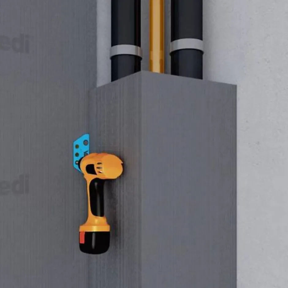 Wedi Coffre d'habillage Mensolo L 260 x 20 x 20 + colle 320
