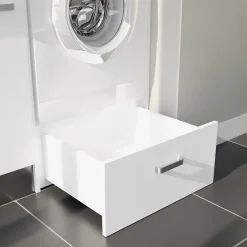 Cuisibane Coffre tiroir pour meuble lave-linge surélevé* Meuble Buanderie