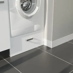 Cuisibane Coffre tiroir pour meuble lave-linge surélevé* Meuble Buanderie