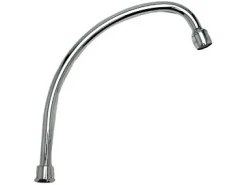 Col de cygne + aérateur 15 x 21 L200 T14* Accessoire De Robinet