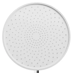 GoodHome Colonne de bain/douche thermostatique avec pommeau, douchette 3 jets, flexible, barre réglable, chrome, Anika* Colonne De Douche Thermostatique