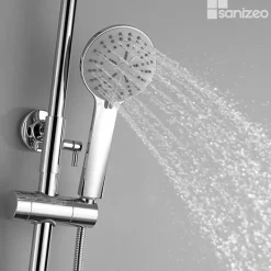 Imex Colonne de Douche Anti-Calcaire Chrome BELGICA BDZ044