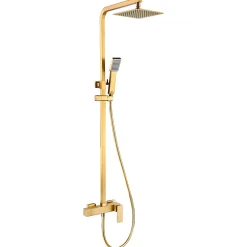 Imex Colonne de Douche Anti-Calcaire Or Brossé PISA BDP048/OC