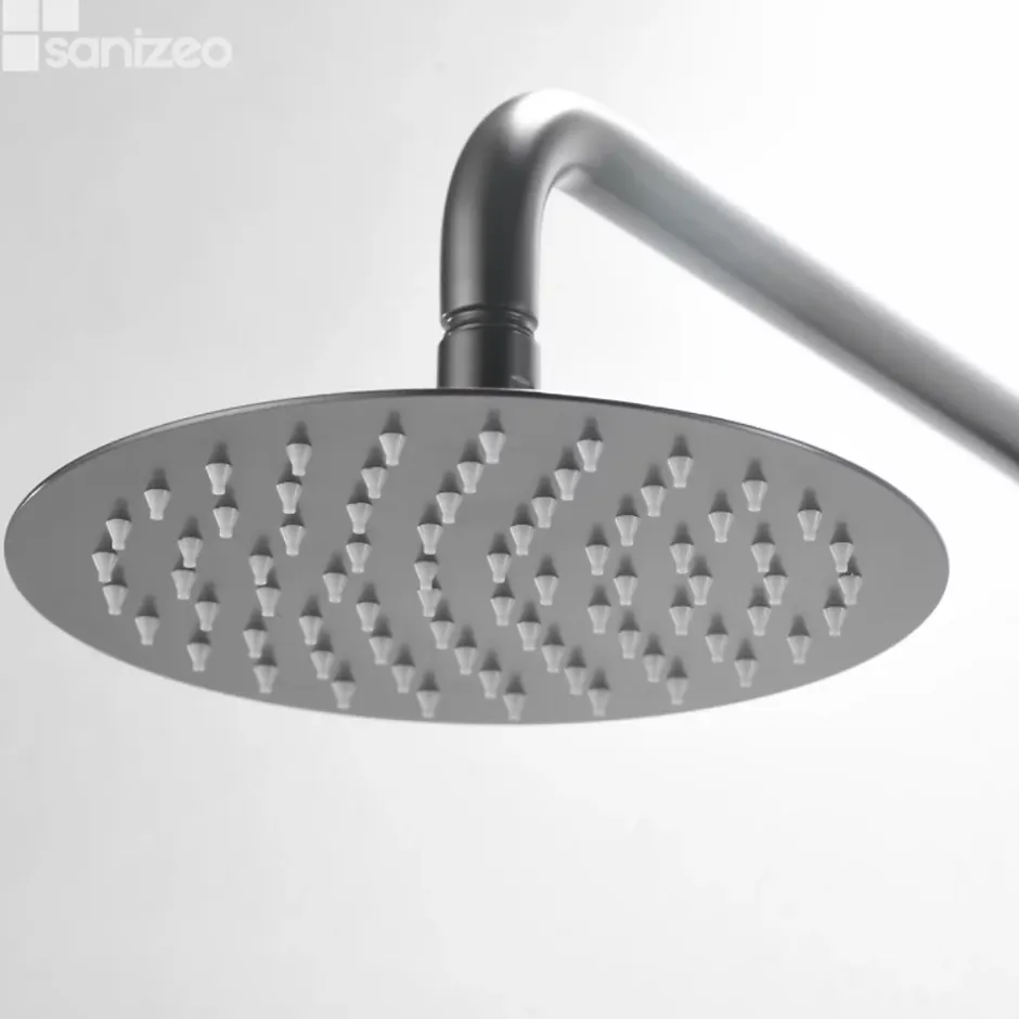 Imex Colonne de Douche Anti-Calcaire Black Gun Métal DELOS BDD055/BGM* Colonne De Douche Mécanique