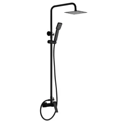 Imex Colonne de Douche Anti-Calcaire Noir Mat ART BDAR025/NG