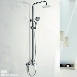 Imex Colonne de Douche Anti-Calcaire Chrome ROMA BDR001