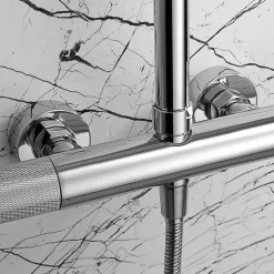 Imex Colonne de Douche Anti-Calcaire Chrome BDD038