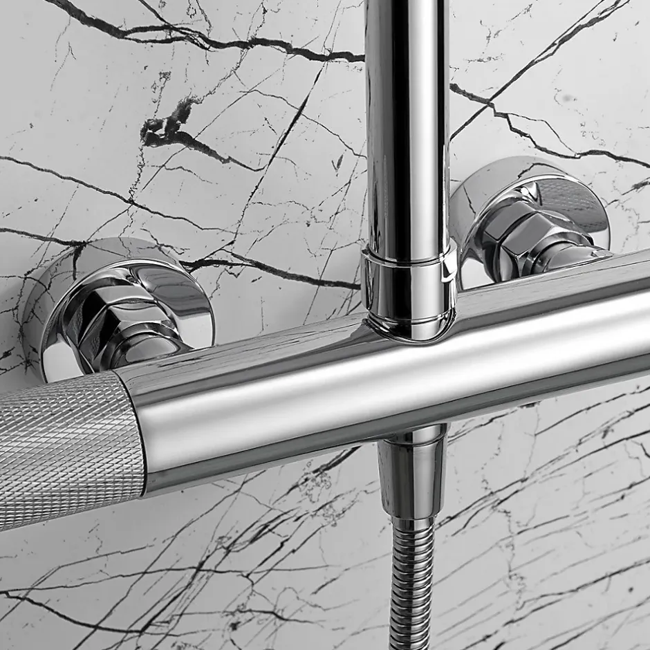 Imex Colonne de Douche Anti-Calcaire Chrome BDD038