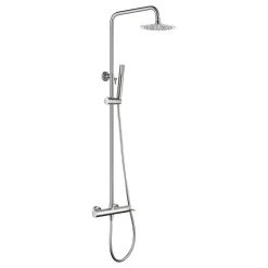 Imex Colonne de Douche Anti-Calcaire Niquel Brossé MONZA BDM039/NQ* Colonne De Douche Mécanique