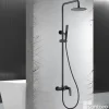 Imex Colonne de Douche Anti-Calcaire Noir Mat DELOS BDD055/NG* Colonne De Douche Mécanique