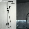 Imex Colonne de Douche Anti-Calcaire Noir Mat BELGICA BDZ044/NG