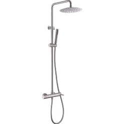 Imex Colonne de Douche Anti-Calcaire Acier Inoxydable Intérieur / Extérieur MOSCU BDK034