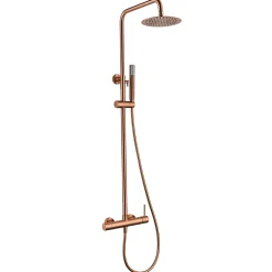 Imex Colonne de Douche Anti-Calcaire Or Rose Cuivré MONZA BDM039/ORC* Colonne De Douche Mécanique