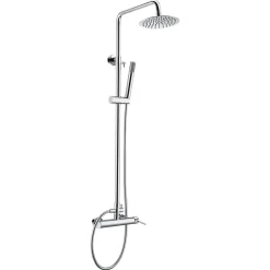 Imex Colonne de Douche Anti-Calcaire Chrome MILOS STICK BDYS045