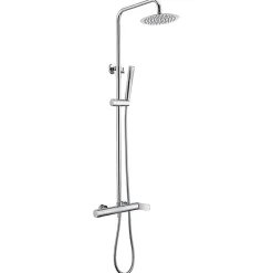 Imex Colonne de Douche Anti-Calcaire Chrome DINAMARCA BDR031* Colonne De Douche Mécanique