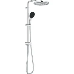 Grohe Colonne de douche avec inverseur manuel - Economie d'eau - Vitalio Start System 250 - Chromé - 26680001