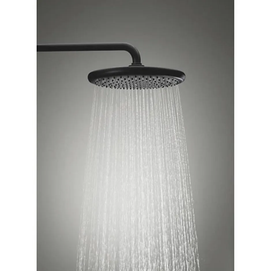 Grohe Colonne de douche avec inverseur manuel - Economie d'eau - Vitalio Start System 250 - Noir Mat - 266802431* Colonne De Douche Thermostatique