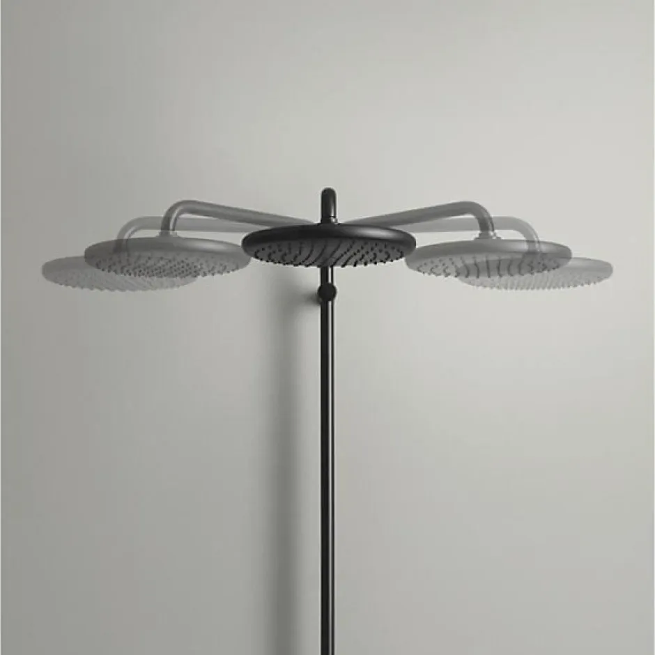 Grohe Colonne de douche avec inverseur manuel - Economie d'eau - Vitalio Start System 250 - Noir Mat - 266802431* Colonne De Douche Thermostatique