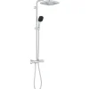 Grohe Colonne de douche avec mitigeur thermostatique - Economie d'eau - Vitalio Comfort 250 - Chromé - 26696001* Colonne De Douche Thermostatique
