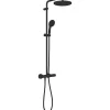 Grohe Colonne de douche avec mitigeur thermostatique - Economie d'eau - Vitalio Start System 250 - Noir Mat - 266772431* Colonne De Douche Thermostatique