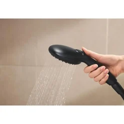 Grohe Colonne de douche avec mitigeur thermostatique - Economie d'eau - Vitalio Start System 250 - Noir Mat - 266772431* Colonne De Douche Thermostatique