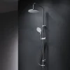 Am.Pm Europe Colonne de douche baignoire sans robinet, Système de douche, Barre de douche Chrome F07TB000 Hit AM.PM