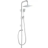 Bain-Bain Colonne de douche Carree Chrome KARY -