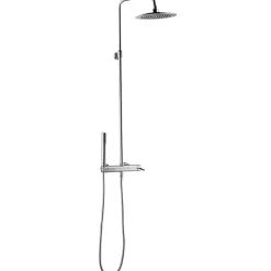 Essebagno Colonne de douche chromée avec mitigeur mécanique Luisa
