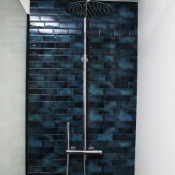 Essebagno Colonne de douche chromée avec mitigeur mécanique Luisa