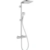 Hansgrohe Colonne de douche Crometta E 240 EcoSmart avec mitigeur thermostatique 27281000* Colonne De Douche Thermostatique
