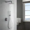 Imex Colonne de Douche Encastrée Anti-Calcaire Gris et Champagne LINE GPD038/GC
