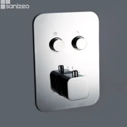 Imex Colonne de Douche Encastrée Thermostatique Anti-Calcaire Chrome MADEIRA GTM021* Colonne De Douche Encastrable