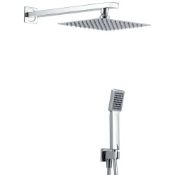 Imex Colonne de Douche Encastrée Anti-Calcaire Blanc Mat DUBLIN GPE006/BL* Colonne De Douche Encastrable